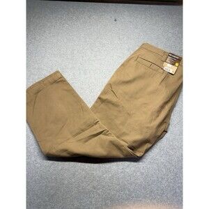 Carhartt Rugged Work Khaki Relaxed Fit Men's Cotton Pants 44x30 100095-253